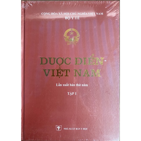 Sách - Dược điển Việt Nam tập 1