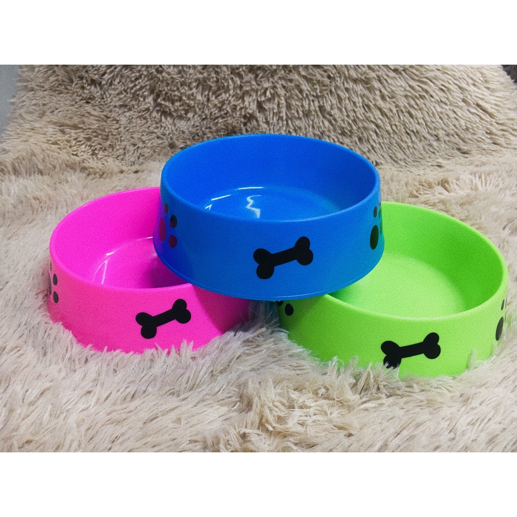 Chén Nhựa Hình Chân Chó Cho Chó Mèo size 24cm