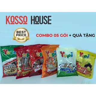 COMBO 05 BỊCH KẸO DẺO YUPI CÓ QUÀ TẶNG