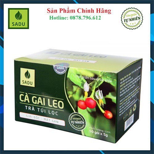 Cà Gai Leo Sadu Trà Túi Lọc 250Gr - [CHÍNH HÃNG] - Cách tốt nhất để bảo vệ gan | BigBuy360 - bigbuy360.vn