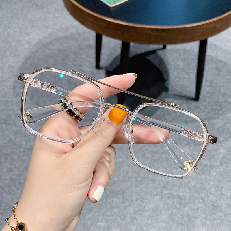 Mắt Kính Gọng Cận Cao Cấp Lyly Chromheat 575 Hot Trend Siêu Đẹp - Hazo