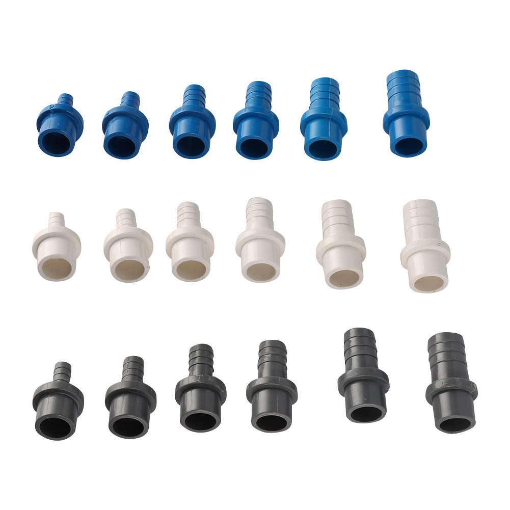 1 Đầu Nối Ống Nước Bằng Nhựa PVC ID 20mm Sang OD 8 / 10 / 12 / 14 / 16 / 18mm