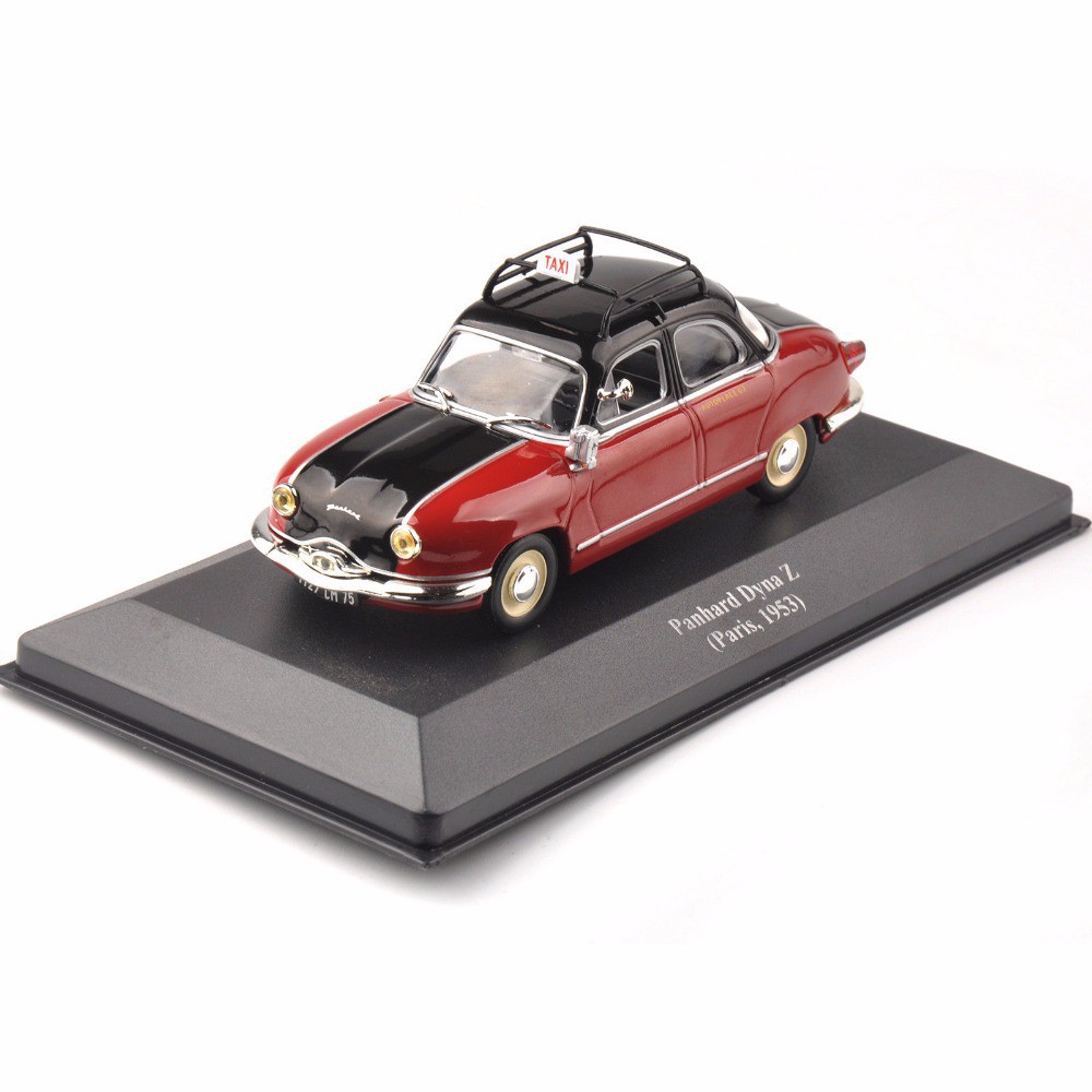 Mô hình xe ô tô Taxi IXO Panhard Dyna Z Paris 1953 tỉ lệ 1:43 cao cấp