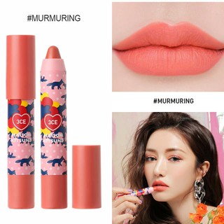 SON 3CE MAISON KIT SUNE VELVET LIP CRAYON #MURMURING (HỒNG CAM)