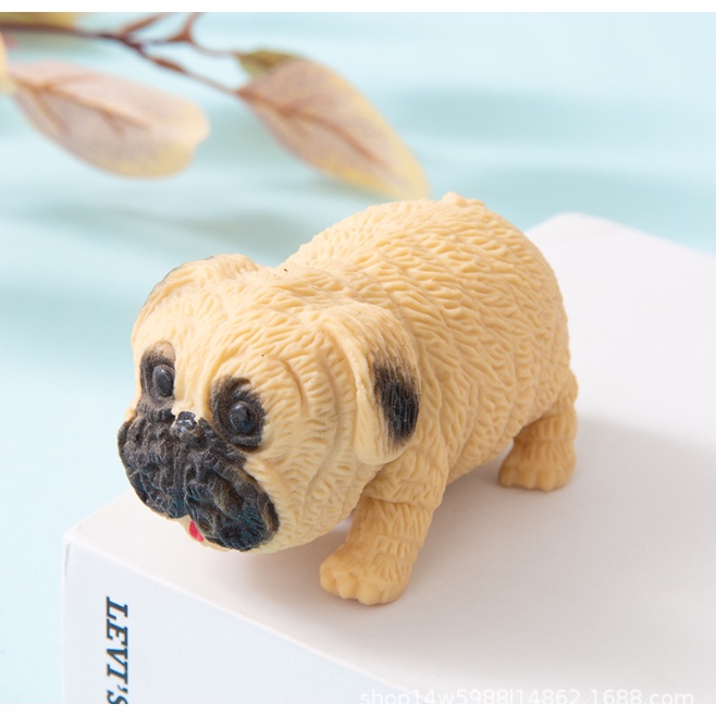 Đồ chơi giải nén Pinch Le Lala Le , kéo pug , phục hồi chậm