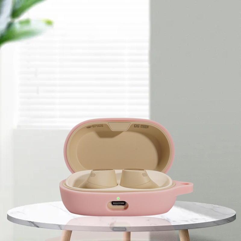 Vỏ Bảo Vệ Hộp Sạc Tai Nghe Jabra Elite 7 Pro Chống Bụi Chống Mòn Chống Sốc Bằng Chất Liệu Silica