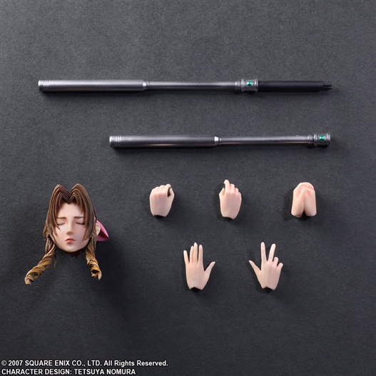 MÔ HÌNH CHÍNH HÃNG  PLAY ARTS KAI AERITH FIRST EDITION 2ND