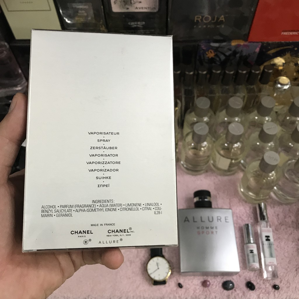 [Mẫu Thử] Nước Hoa Nam Allure Homme Sport | Thế Giới Skin Care