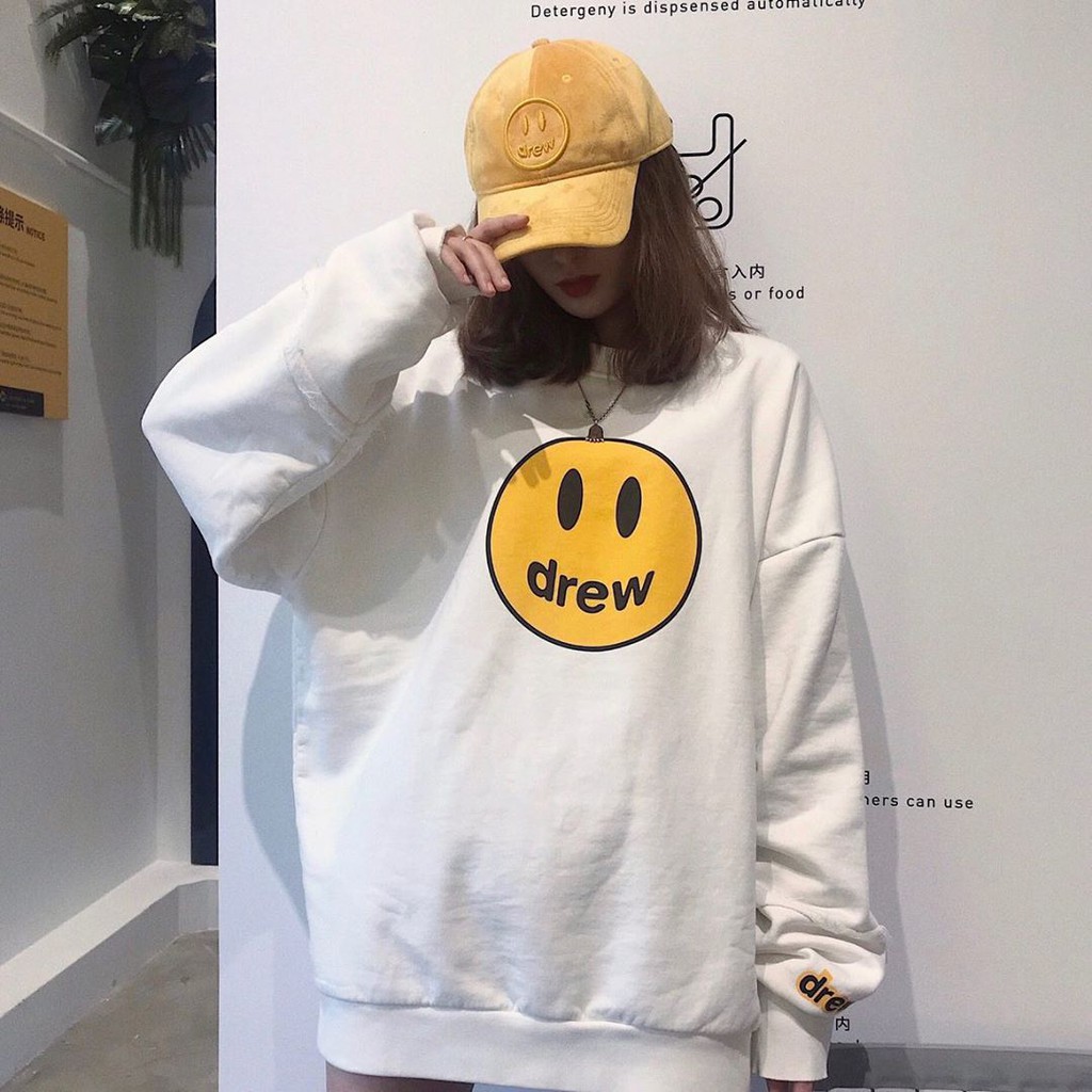 Áo sweater nỉ fury in hình drew form rộng nam nữ dáng unisex | BigBuy360 - bigbuy360.vn