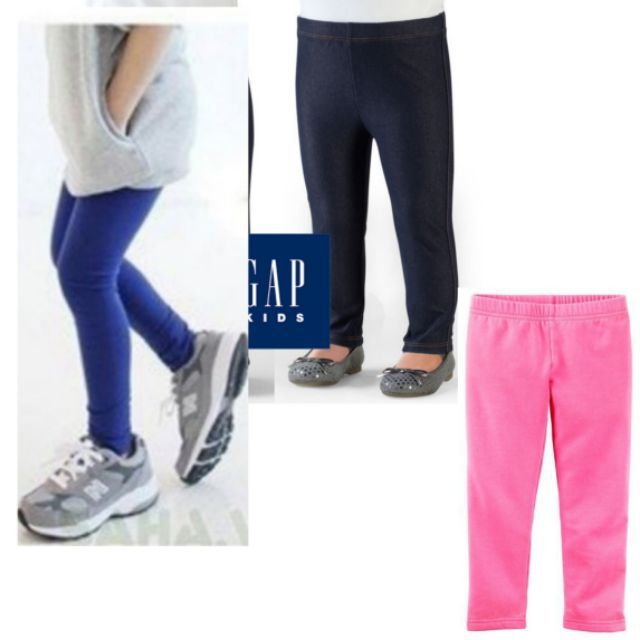 Quần legging xuất khẩu bé gái 1T-14T