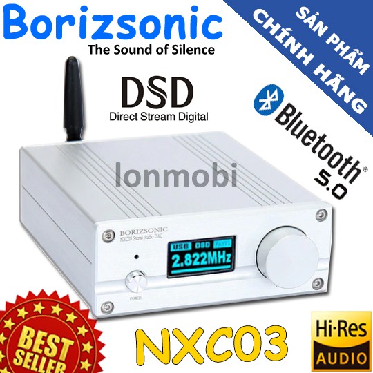  NXC03 - DAC NGHE NHẠC DSD256 24BIT/384KHZ