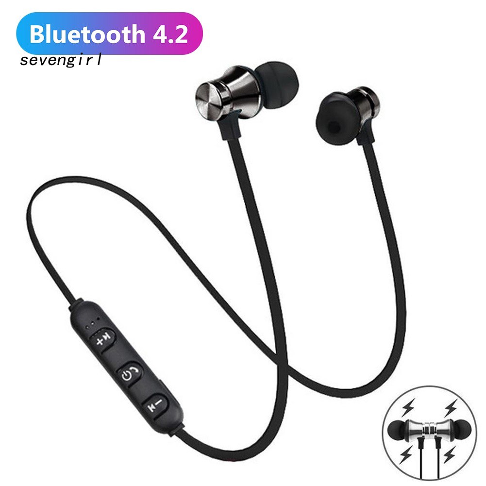 Tai Nghe Bluetooth Nhét Tai Xt11 Có Nam Châm Hít Và Phụ Kiện