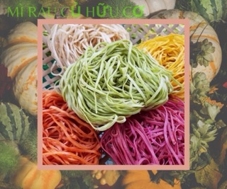 Mì rau củ organic