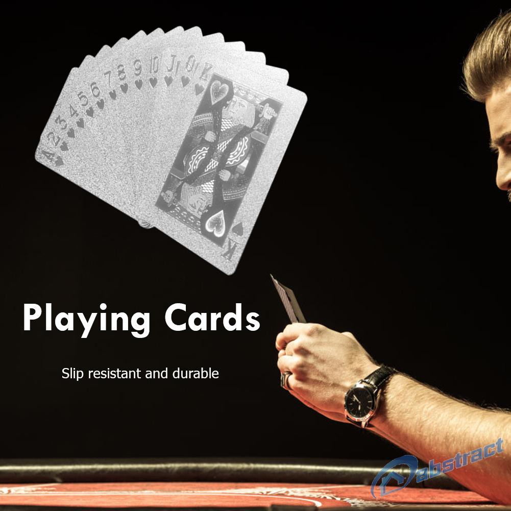 Bộ 54 Thẻ Bài Poker Chống Thấm Nước Chống Trầy Tiện Dụng