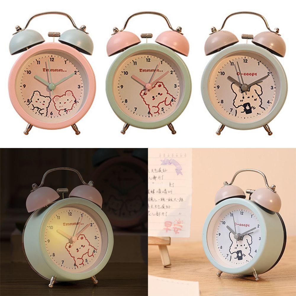 Đồng Hồ Báo Thức Chạy Pin Yên Tĩnh|Phụ Kiện Trang Trí Nhà Cửa Độc Đáo Sáng Tạo