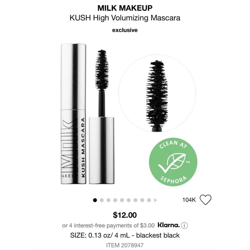 [ĐẸP CẠN LỜI] SET MÁ HỒNG SON & MASCARA MILK MAKE UP