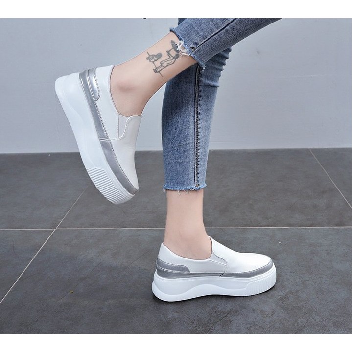 [Xả kho] Giày sneaker đế bánh mì Tăng Chiều Cao{ Có Hình Thật 100%} : 1