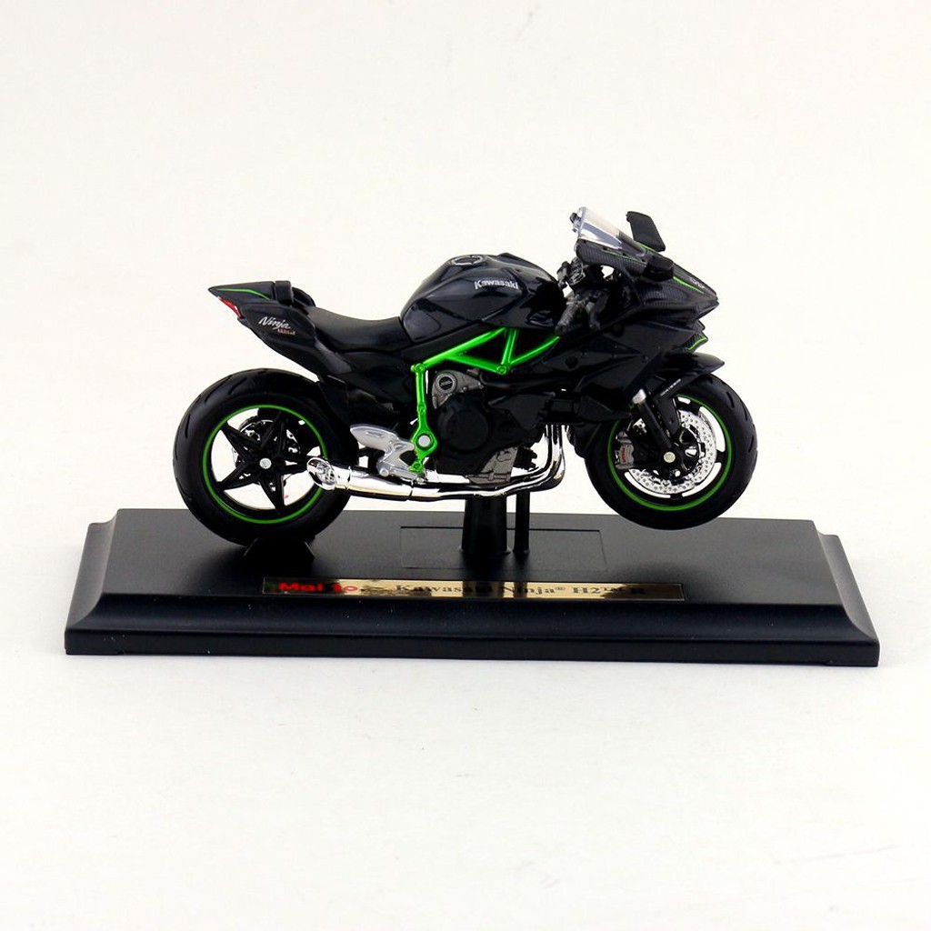 Mô Hình Xe Mô Tô Kawasaki H2R Tỉ Lệ 1:18