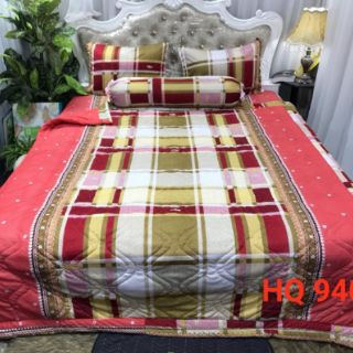 Bộ Drap Thun Hàn Quốc mát lạnh 4 món (Inbox nhiều mẫu lựa chọn)