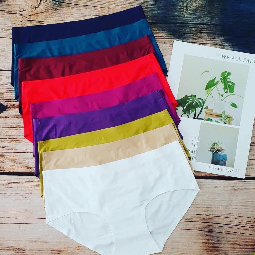 Quần lót nữ đúc su ép viền Form rộng và nhỏ cao cấp thun lạnh có chọn màu chọn size QL11 | BigBuy360 - bigbuy360.vn