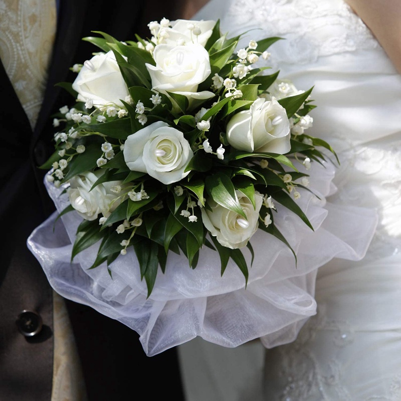 Set 400 ghim bó hoa thiết kế đầu hình giọt nước