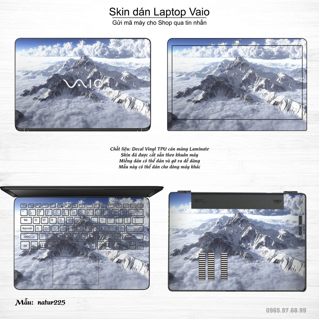 Skin dán Laptop Sony Vaio in hình thiên nhiên _nhiều mẫu 9 (inbox mã máy cho Shop)