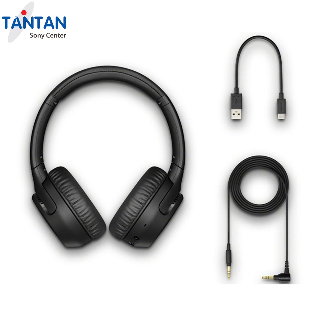 Tai Nghe On-ear BLUETOOTH EXTRA-BASS Sony WH-XB700 | NFC - Pin: 30h - Sạc nhanh - Cắm Dây - Micro, Đàm Thoại - Cực Nhẹ