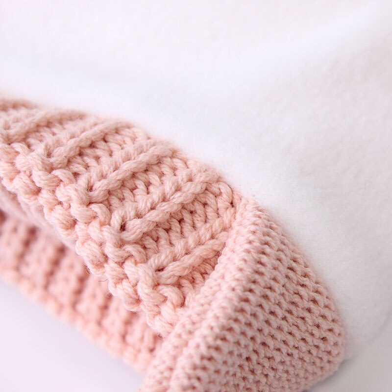 Mũ Beanie Dệt Kim Dày Dặn Giữ Ấm Mùa Đông Cho Bé Trai Và Bé Gái 0-24 Tháng Tuổi