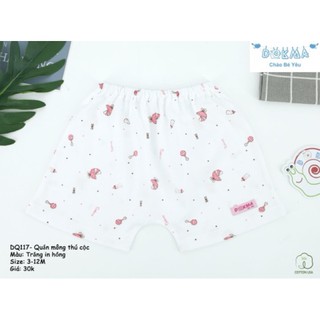 Dokma - Quần đùi cotton cho bé