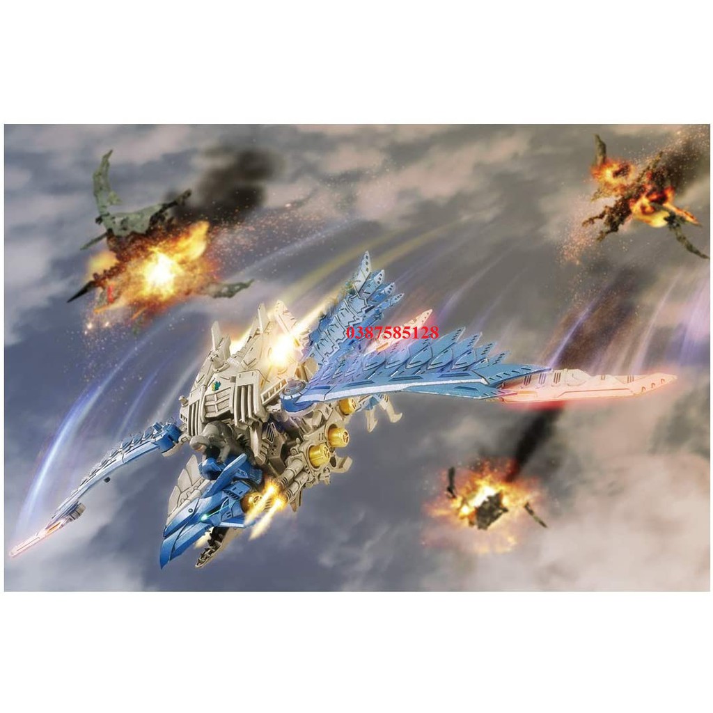 GHÉP HÌNH THÚ VƯƠNG ĐẠI CHIẾN ZOIDS - TAKARA TOMY - NHẬT BẢN. MÃ SP ZW39 SONIC BIRD ZOIDS