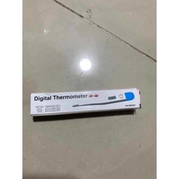 Nhiệt kế kẹp nách hoặc ngậm miệng_Nhiệt kế đo nhiệt độ cơ thể