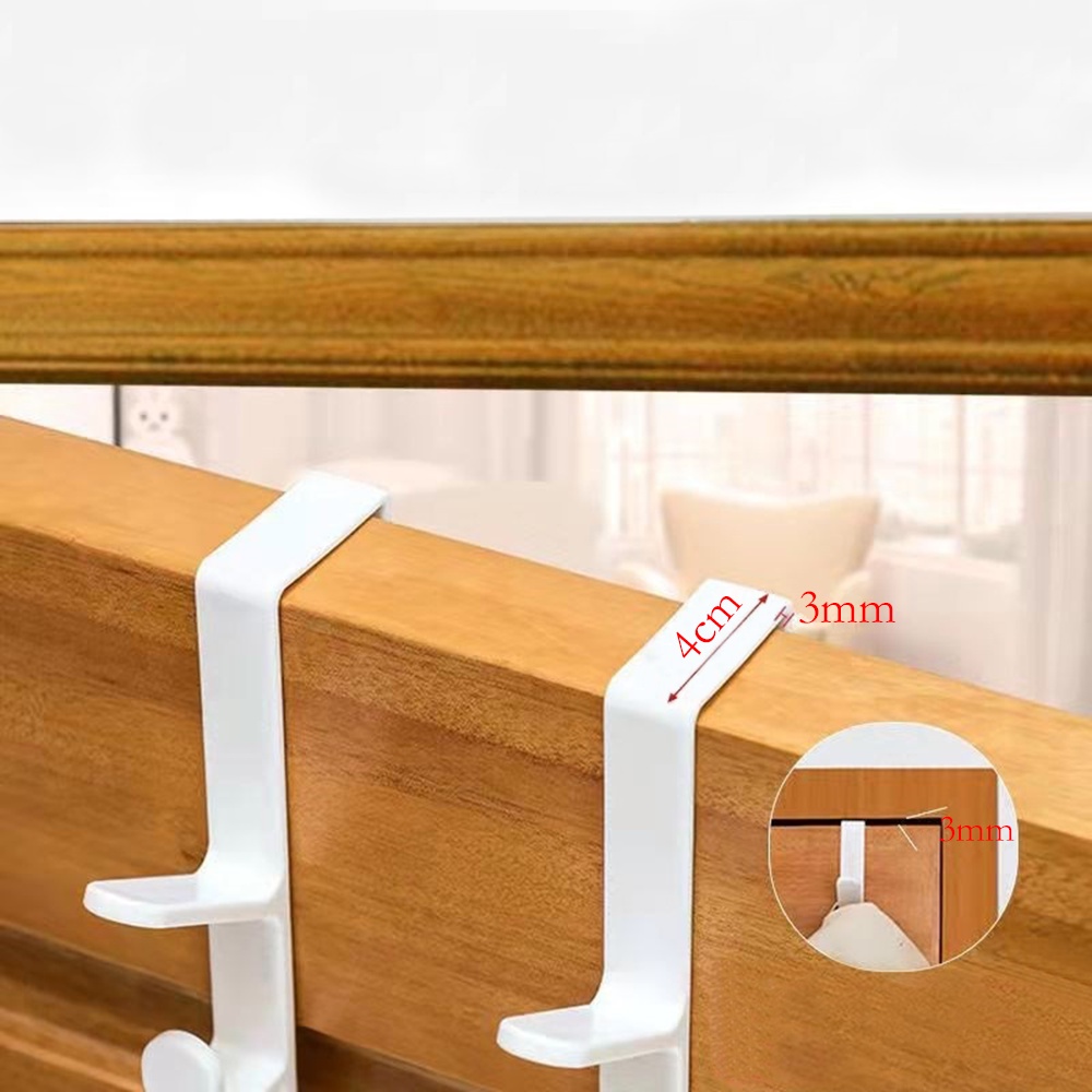 Giá Treo Túi Xách / Cửa Ra Vào Bằng Nhựa Tiện Dụng Cho Phòng Ngủ