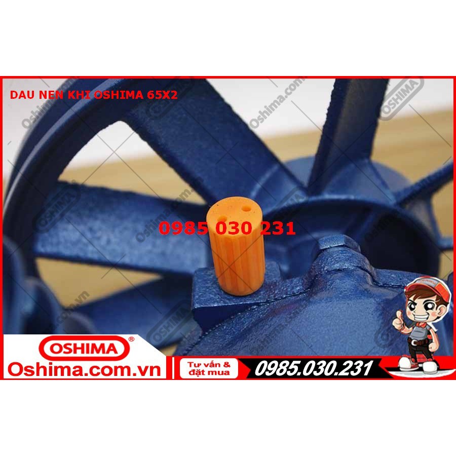 Đầu nén khí OSHIMA 65x2