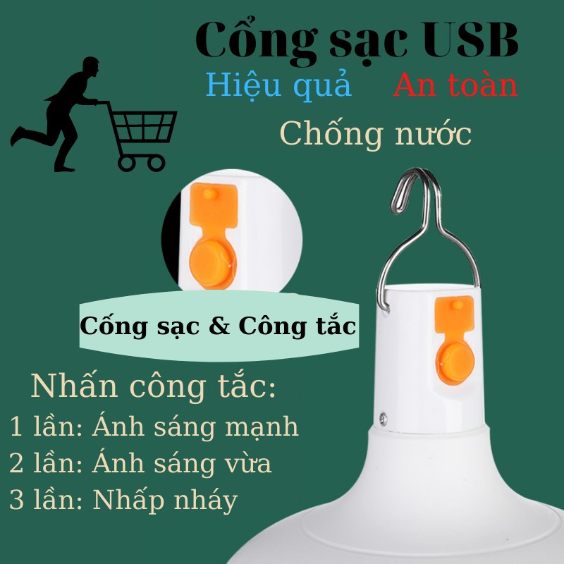 Bóng Đèn Tích Điện Thông Minh - Bóng Đèn Led Siêu Sáng - Mila Store | BigBuy360 - bigbuy360.vn