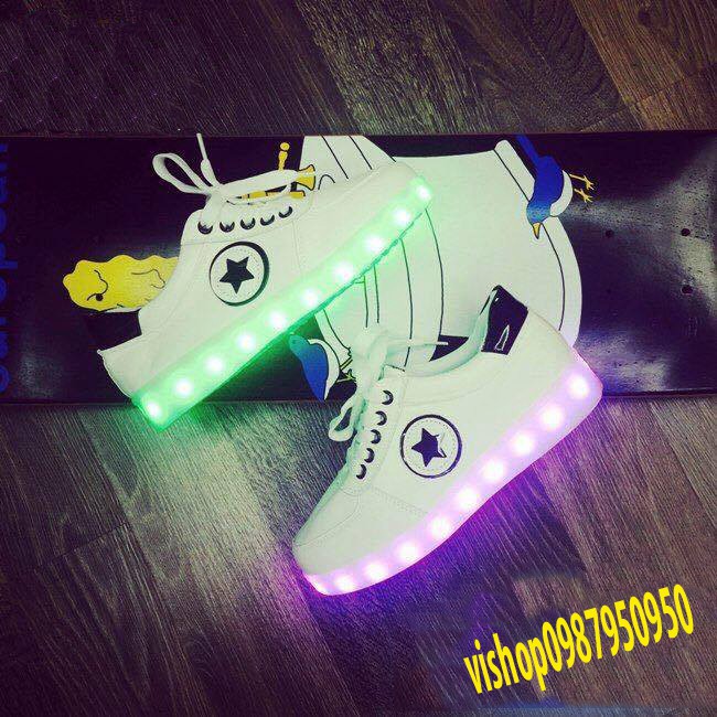 Giày Phát Sáng 7 Màu 8 Chế Độ Sáng Ngôi sao -ảnh thật video thật-k28 | BigBuy360 - bigbuy360.vn