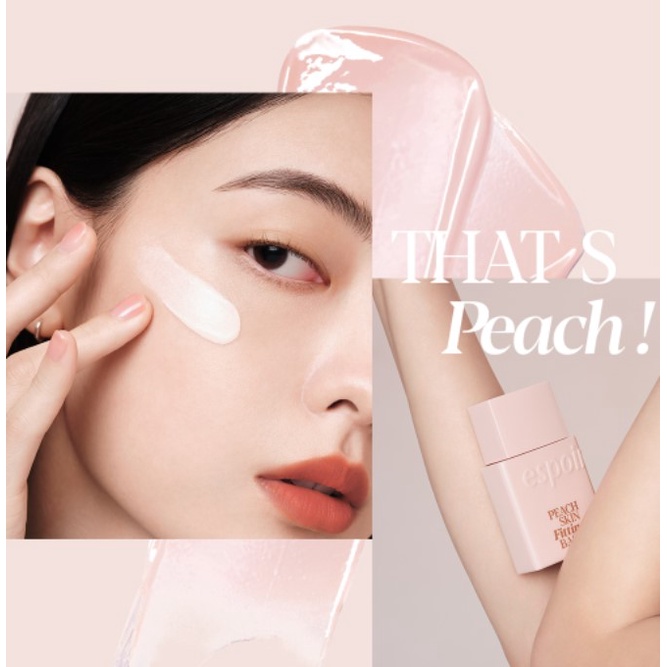 KEM LÓT TRANG ĐIỂM ESPOIR PEACH SKIN FITTING BASE 30ml SPF41 PA++++