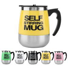 [HCM] Ly tự động khuấy giữ nhiệt Lớn (pin) 450ml - Ly giữ nhiệt tự khuấy Auto Magnetic Mug (2020)