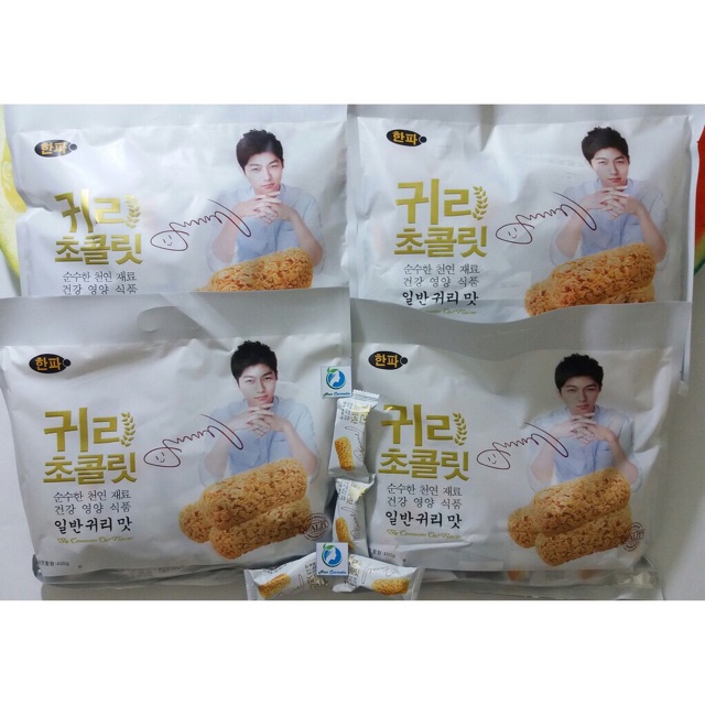 Bánh yến mạch Hàn Quốc gói 400gr ( 38 - 40 cái ) | BigBuy360 - bigbuy360.vn
