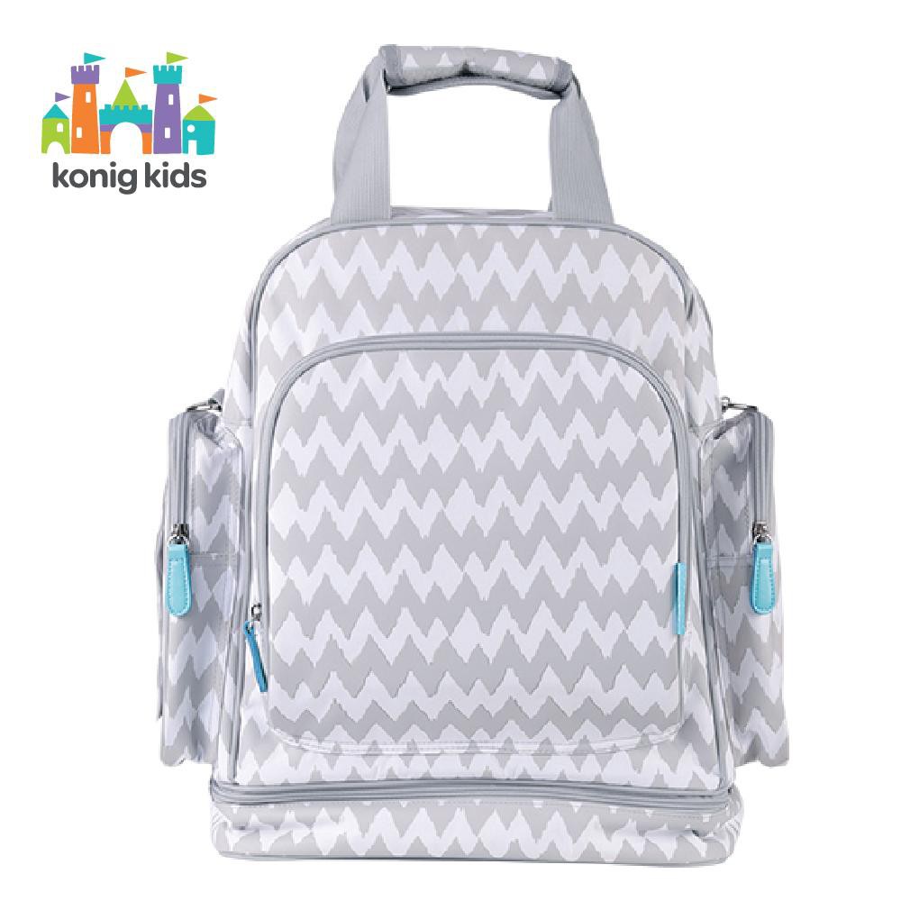 Túi đựng đồ cho mẹ và bé Đựng Tã Lót Đa Năng Chống Thấm Nước giữ nhiệt - có ngăn đựng laptop - Konig Kids 201809