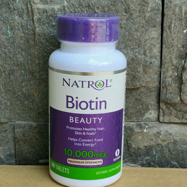 Biotin 10000 Mcg 100 Viên Của Mỹ - Biotin