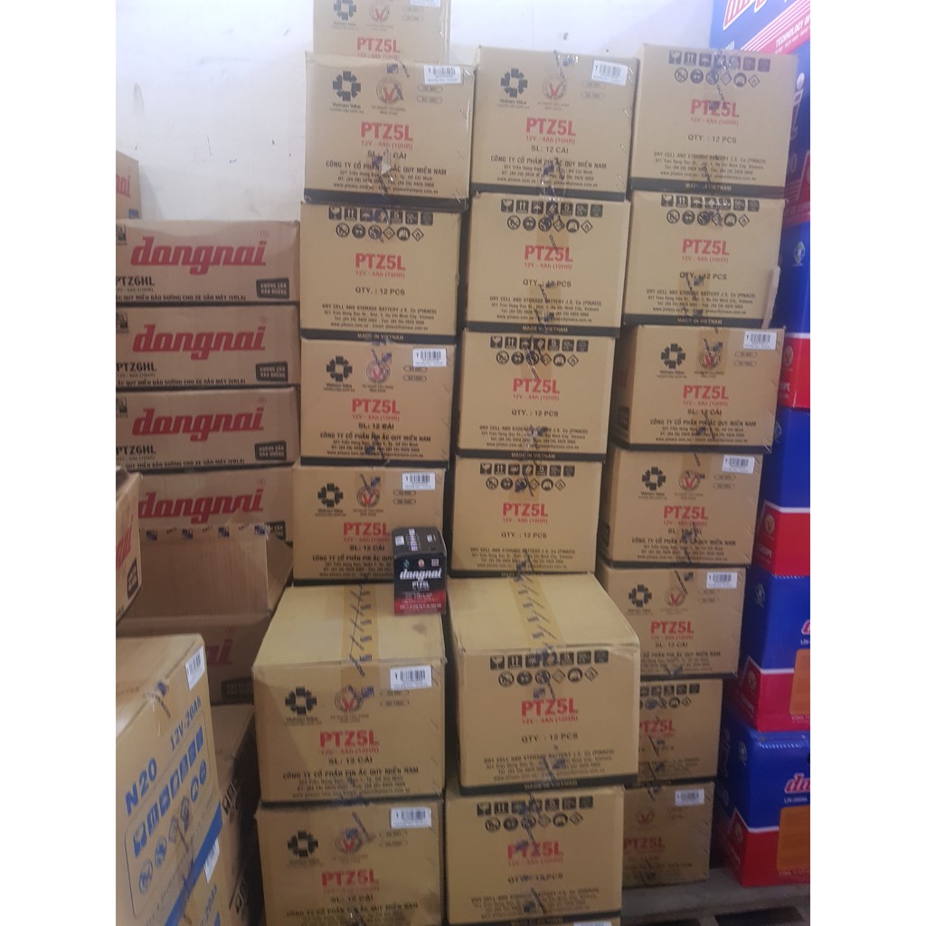 PTZ6L ẮC QUY XE MÁY  KHÔ ĐỒNG NAI