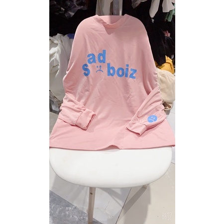 Áo thu đông dài tay sadboiz unisex cá tính dành cho nam và nữ