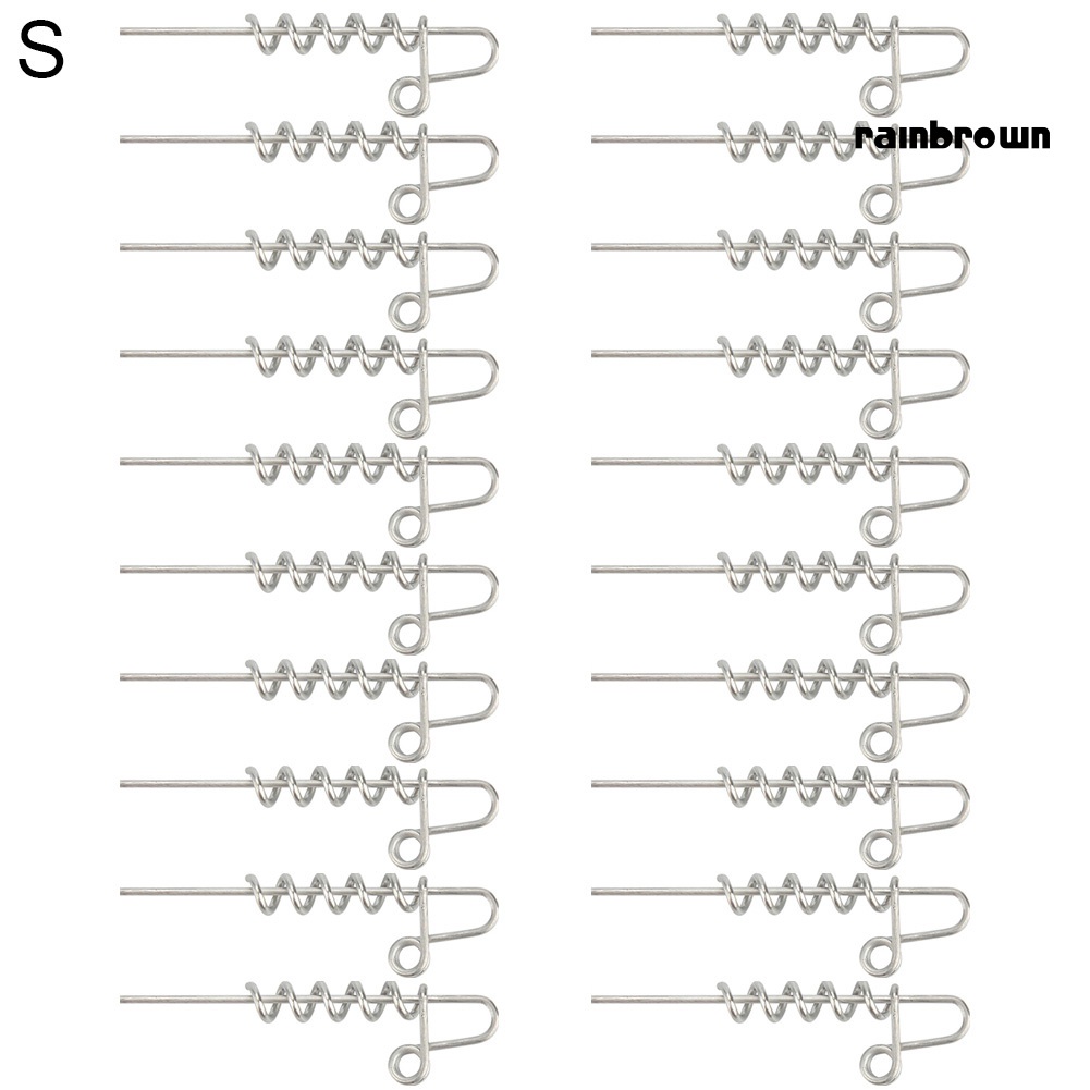 Set 20 Ghim Gắn Mồi Câu Cá Mềm Mại Tiện Dụng