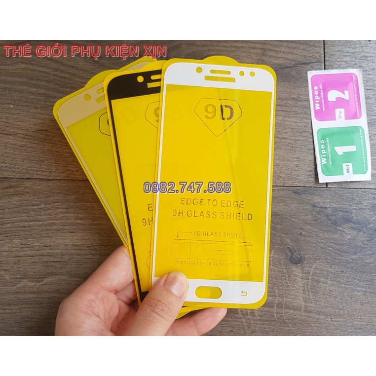 Kính cường lực Samsung J7 Pro J730 full màn hình | Galaxy J7 Prime full màn hình