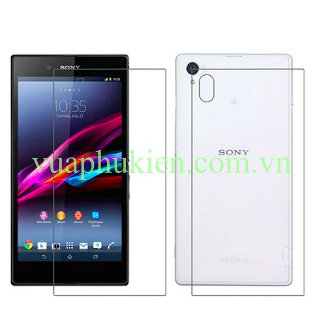 Tấm Dán Cường lực 2 mặt trước sau cho Sony Xperia Z1 - Giá rẻ