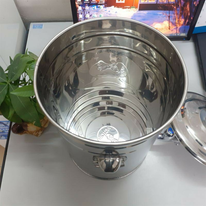 (Có Video SP)Bình đựng nước inox 15 lít có vòi SUS 304 ,Bình nước inox 15 l,Bình nước inox có vòi inox 304, CHÍNH HÃNGVN