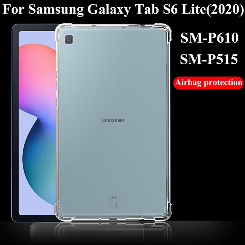Ốp Ipad silicon TPU mềm chống sốc chống trầy cho Samsung Galaxy Tab S6 Lite P610 P615