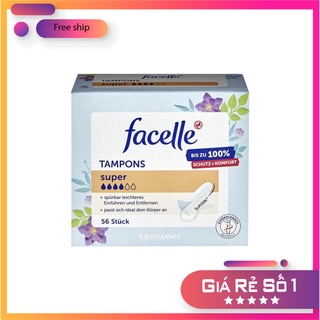 Băng vệ sinh tampon facelle 4g 32c