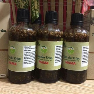 Combo tinh dầu tràm 50ml + 10 khăn yếm