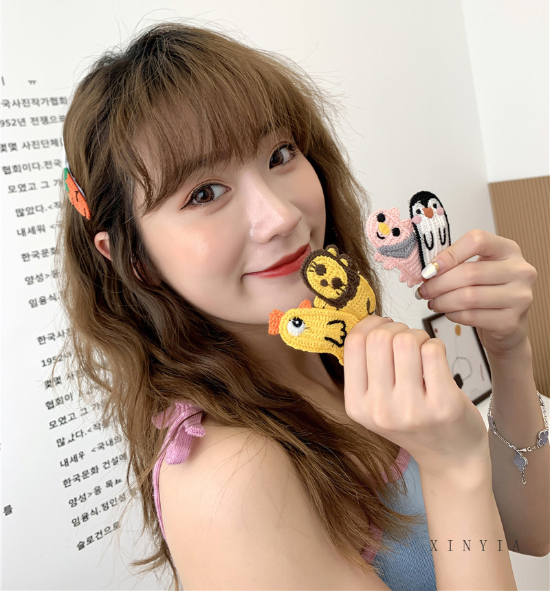 Kẹp Tóc Hình Động Vật Dễ Thương Cho Nữ